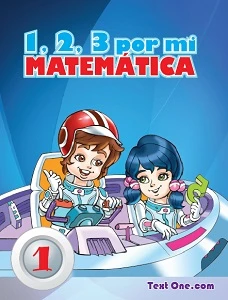 Portada de 1, 2, 3 por mi Matemática