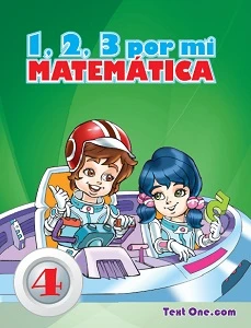 Portada de 1, 2, 3 por mi Matemática