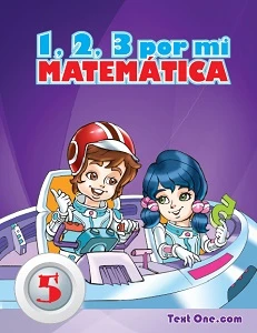 Portada de 1, 2, 3 por mi Matemática